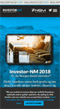 Mobile Screenshot of investor-nm.com